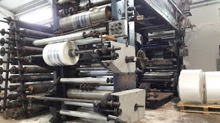 Used Maf Flexo Stack Ldpe - Hdpe 4 Colors