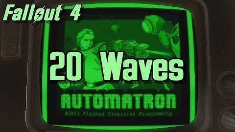 Fallout 4 Automatron Holotape Gameplay: First 20 Waves