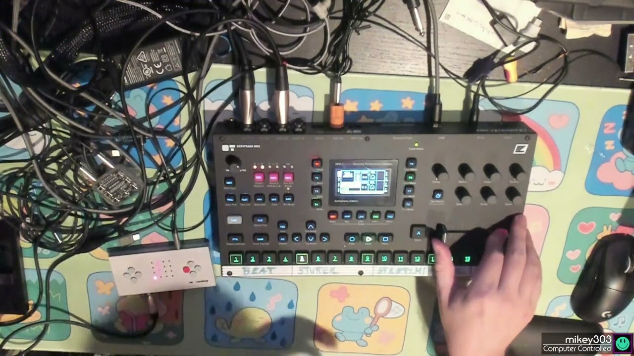 nanoloop q -- more jamming w/ octatrack - YouTube