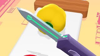 😋Perfect slices fruit cutting 3d game 😋#Perfectslices screenshot 5