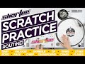 Dj scratch practice routine  12 scratch techniques  qa scratch drill improve your scratching