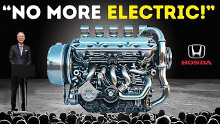 Honda CEO: This New Petrol Engine Car Will Wipe The Floor With All Electric Cars in 2025!
