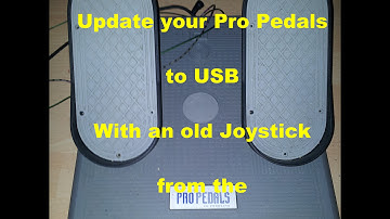 Updating Pro Pedals from Gameport/RS232 to USB