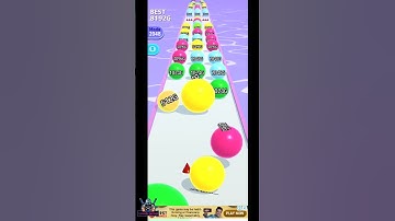 ball run 2048 / Lovely gamer #short #shorts