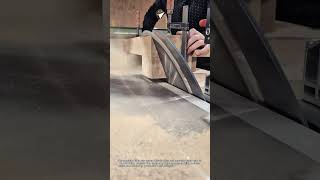 Perfect Angle Wood Cut