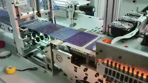 Auto solar cell soldering stringer #solar #solarcell #solarpanel #stringer