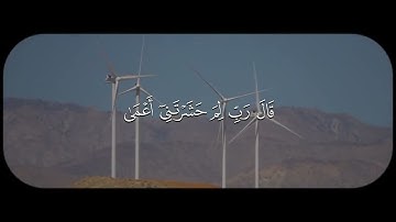 {فَمَنِ اتَّبَعَ هُدَايَ فَلَا يَضِلُّ وَلَا يَشْقَى} | القارئ عبدالله الموسى