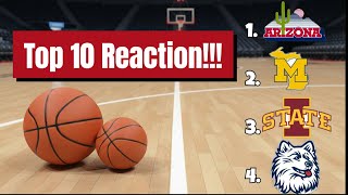 College Basketball Rankings: Arizona DOMINATES But WHO DROPPED? 👀