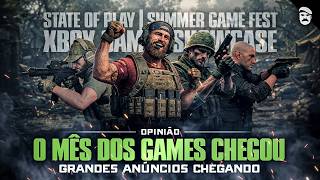 O MÊS dos GAMES chegou e teremos grandes anúncios!