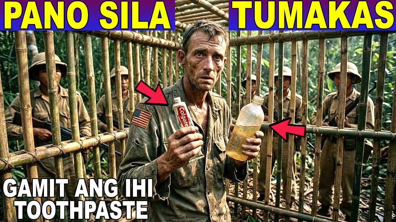 Ang MADISKARTENG PAGTAKAS ng 3 SUNDALONG KANO Mula sa MALUPIT na KAMPO GAMIT ang IHI at TOOTHPASTE