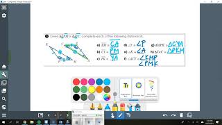 4.4 Congruent Triangle Notes
