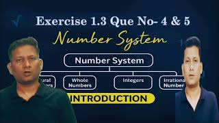 Class 9 Maths, Exe 1.3 Q4 &amp; Q5।। Chapter 1 (Number System)।। NCERT। #tdclasses 