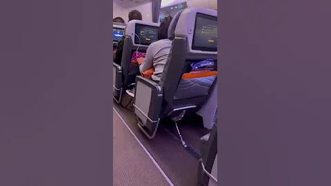 Premium economy on Singapore Airlines