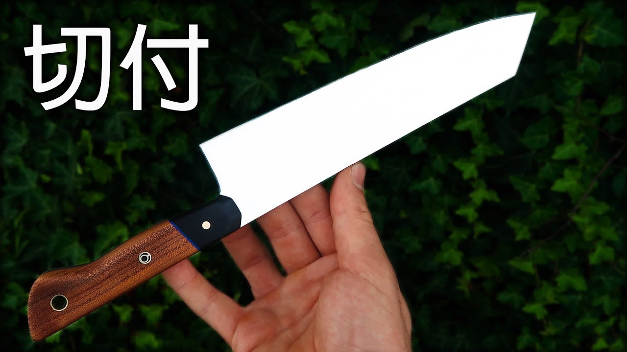 Knife Making: Stainless Kiritsuke きりつけぼうちょう DIY diy knife block