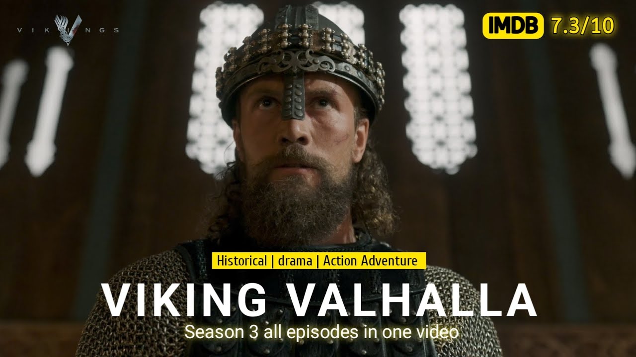 Vikings: Valhalla Season 3 (2024) Explained in Hindi/Urdu | Historical drama Action Adventure