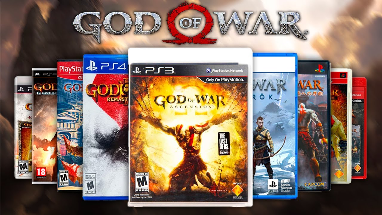Probé TODOS los GOD OF WAR en UN SOLO VIDEO  |LENDO|