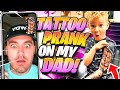 RowdyRogan gets Tattoo in VEGAS (Prank gone WRONG 😱)