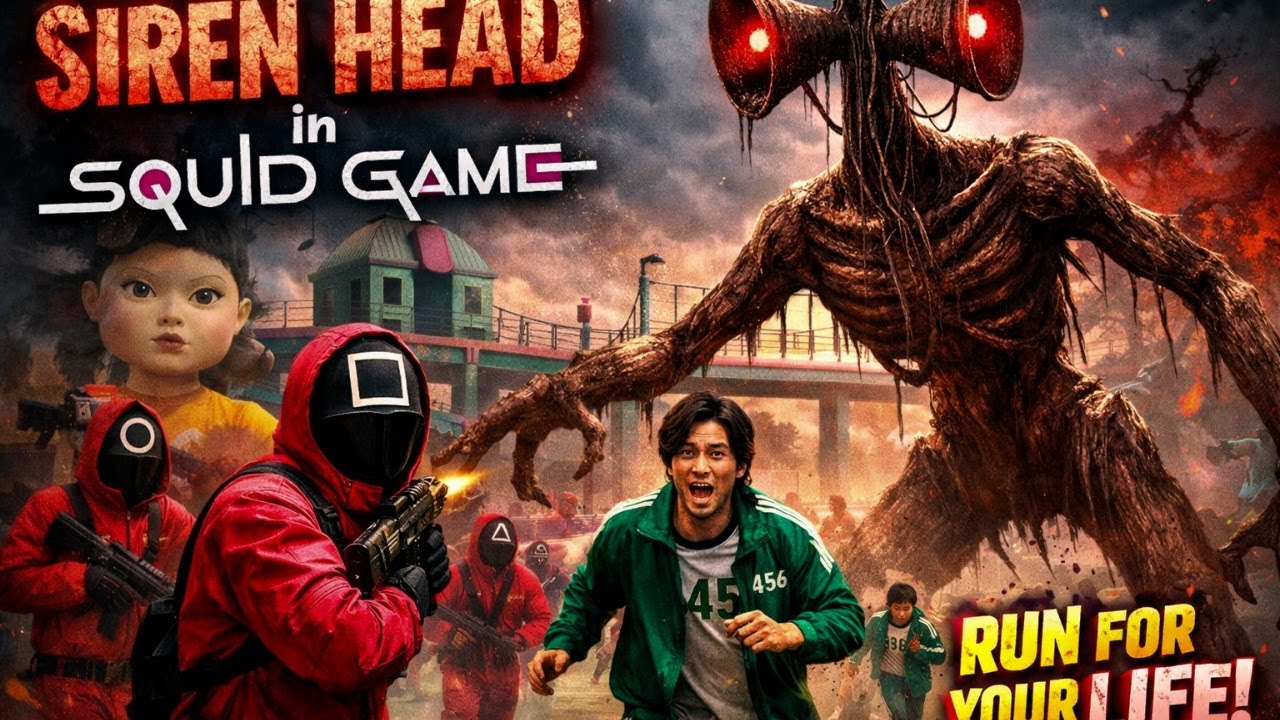 🚷 Siren head In Squid Game K Sniper Live World Wide Player Series 