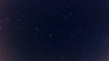 Low noise night sky time lapse | Xiaomi Yi camera UHD 4K60