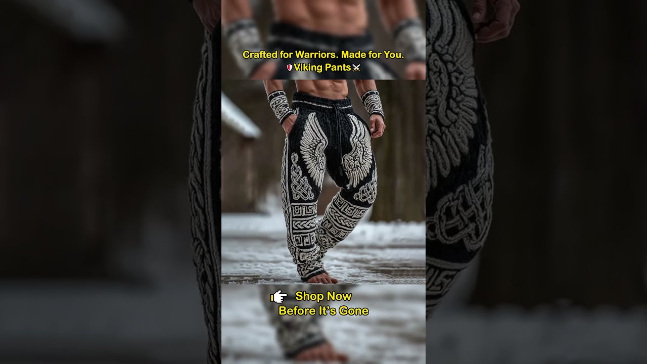 Cozy Winter Pants | Inspired by the Viking North