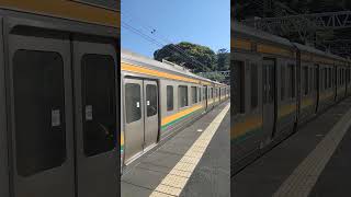 金谷駅｜東海道本線（JR東海313系8000番台と211系電車）の到着。R6/5（静岡県旅行）Tokaido Main Line Kanaya Station Shizuoka JAPAN TRAIN