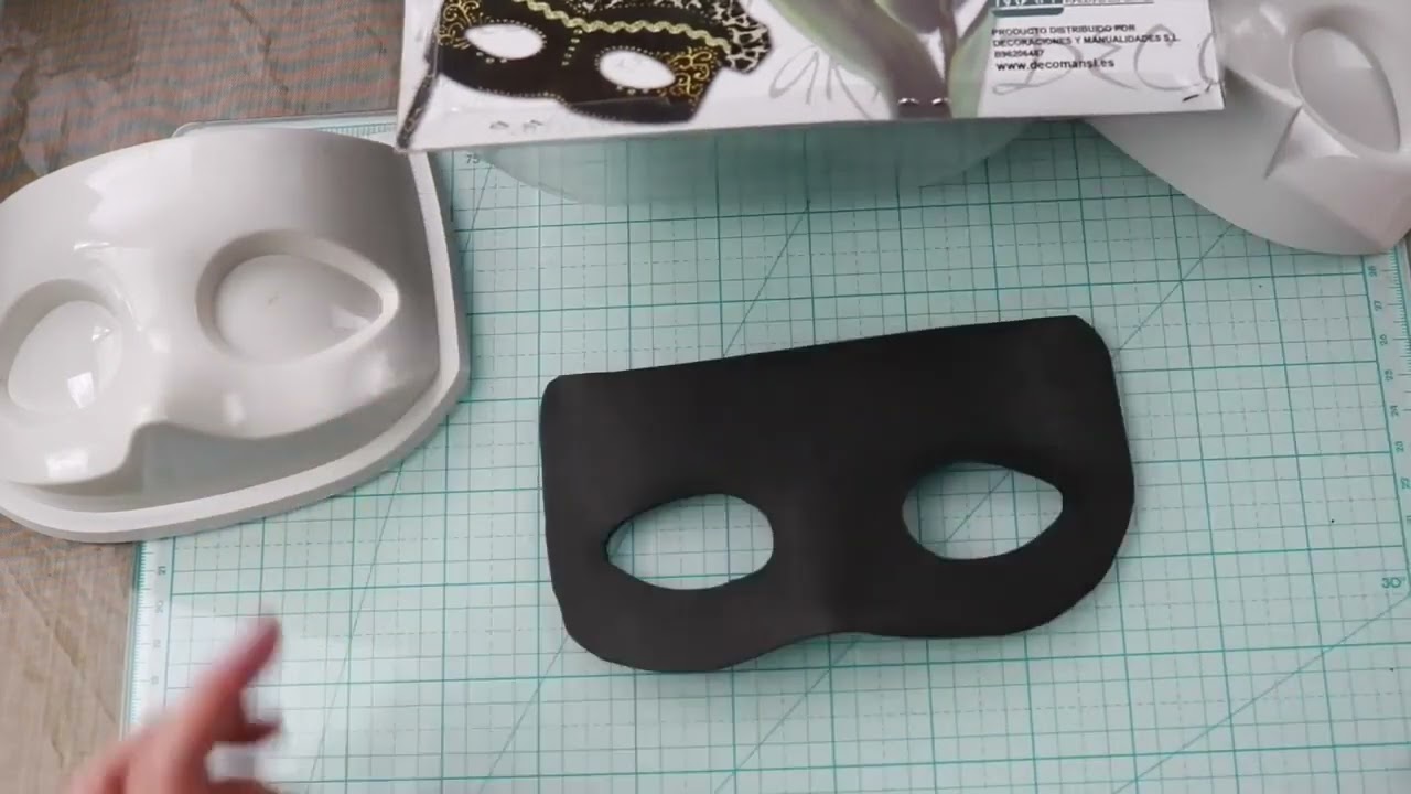 Antifaces de carnaval. Manualidades en 3 minutos