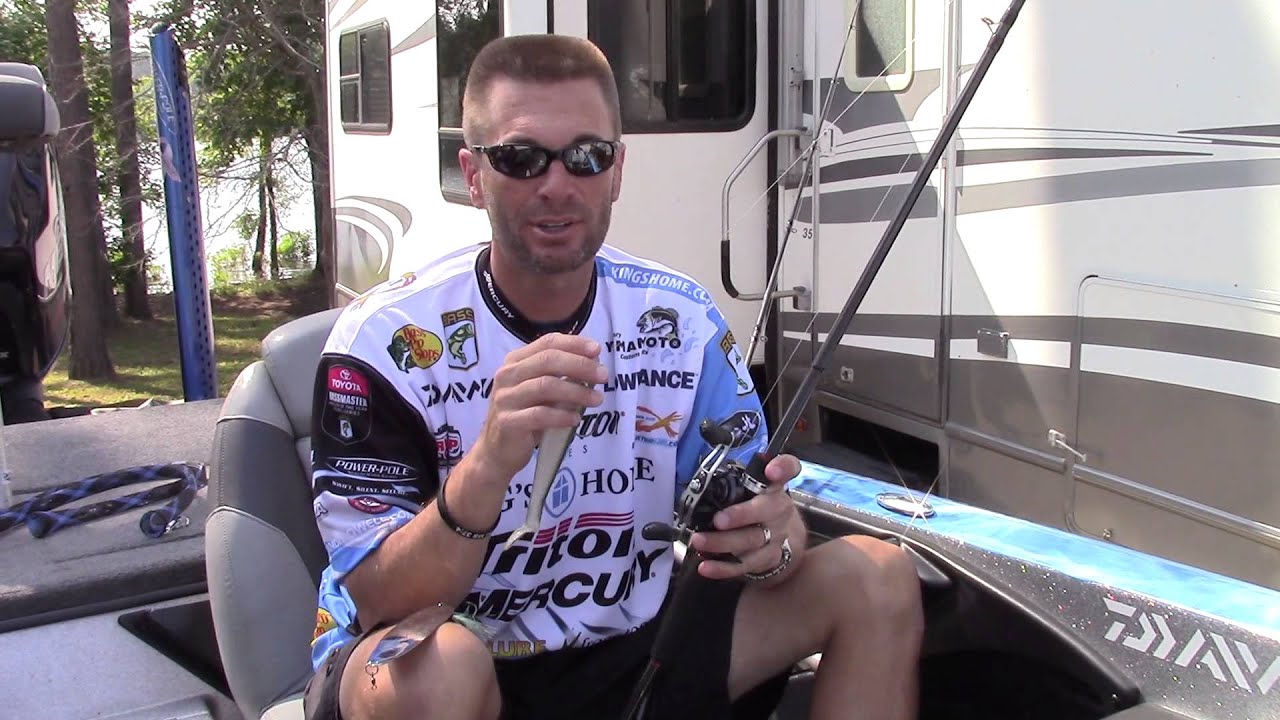 bassrush Randy Howell's Ledge Fishig Set Up