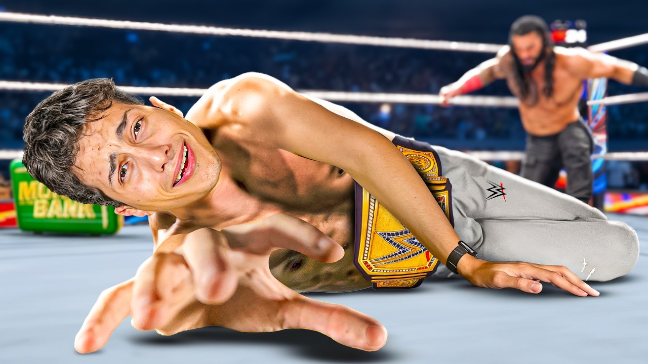 تحدي أكون مصارع لمدة 1000 يوم 🔥 ( مهنه مصارع كامله )