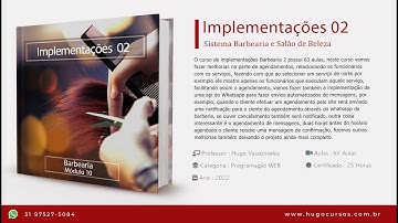 Sistema para Barbearia e Salão de Beleza - Implementações 02 / Aula 01 Introdução ao Curso