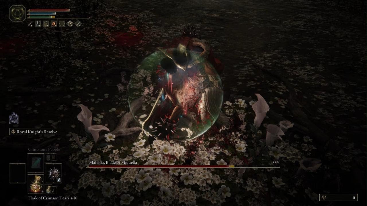 Malenia, Blade of Miquella (RL1 / no summon) - Elden Ring