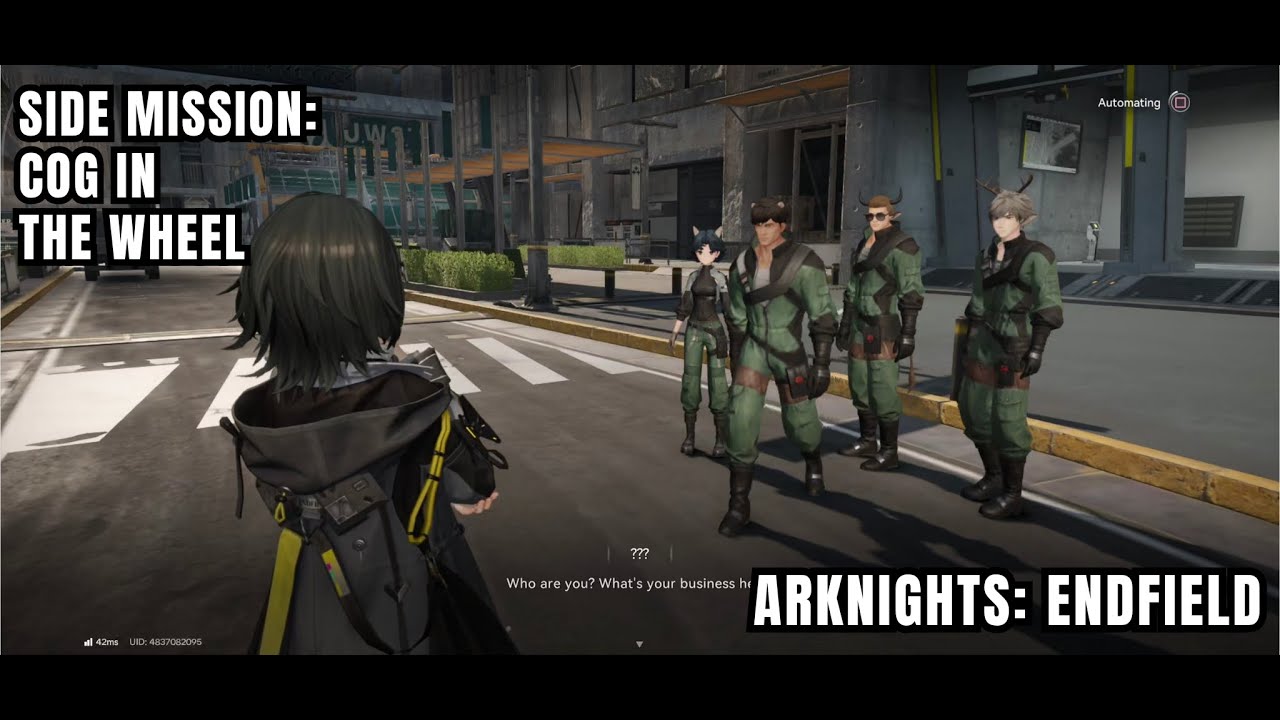 [Arknights: Endfield Side Mission] Cog In The Wheel: Switches Off The Power Of The Refining Unit