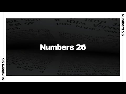 Numbers 26 Bible Reading | NIV