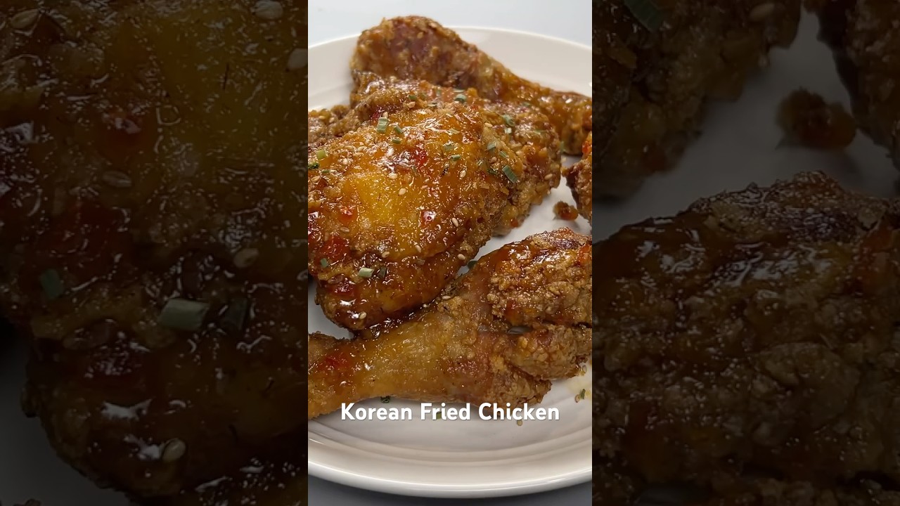 Korean Style Fried Chicken | Gluten Free | Dairy Free |