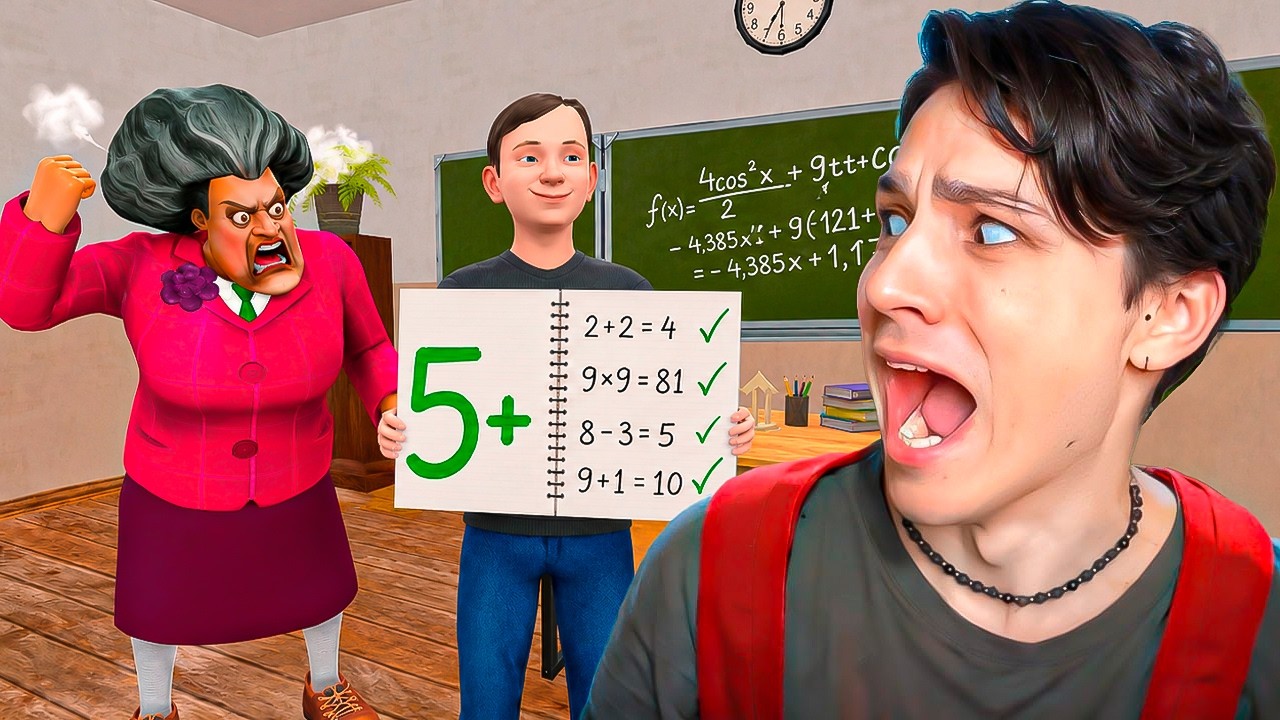 СКУЛБОЙ ВЕРНУЛСЯ В ШКОЛУ😱 УБЕГАЮ С УРОКОВ В СИМУЛЯТОРЕ ШКОЛЬНИКА🤣