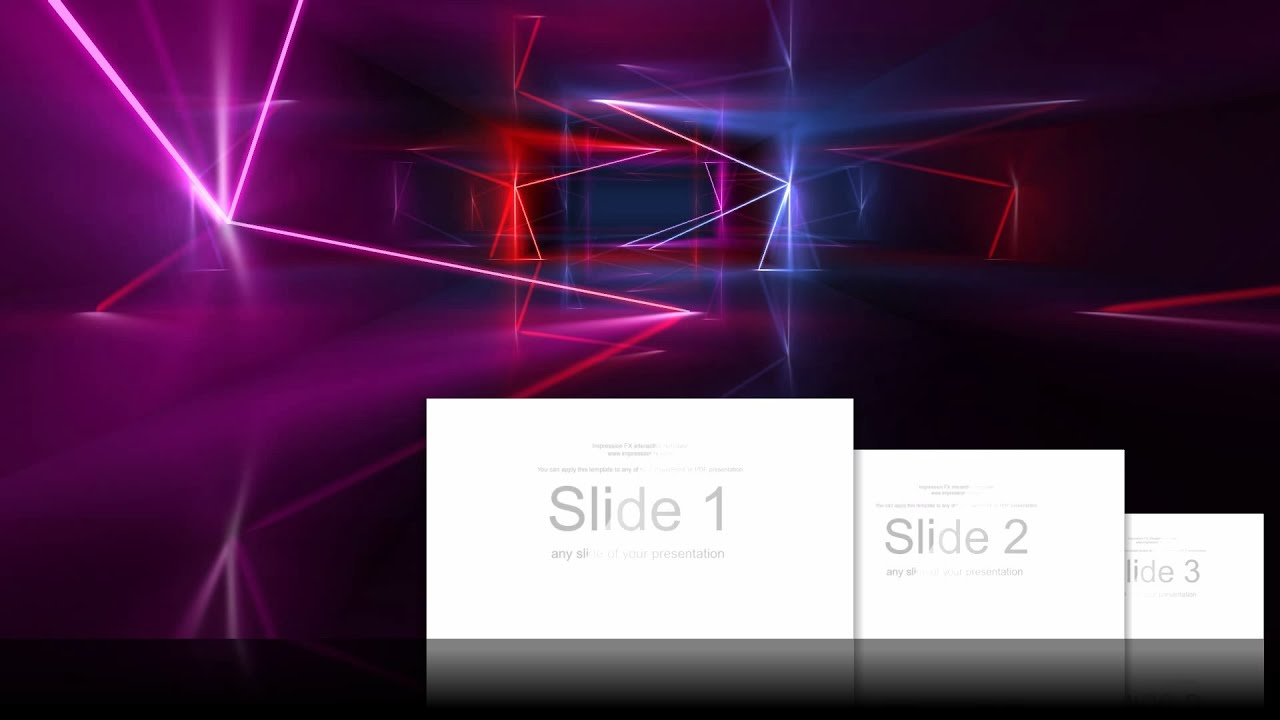 Interactive presentation template "Gallery" / Интерактивный шаблон презентации "Галерея"