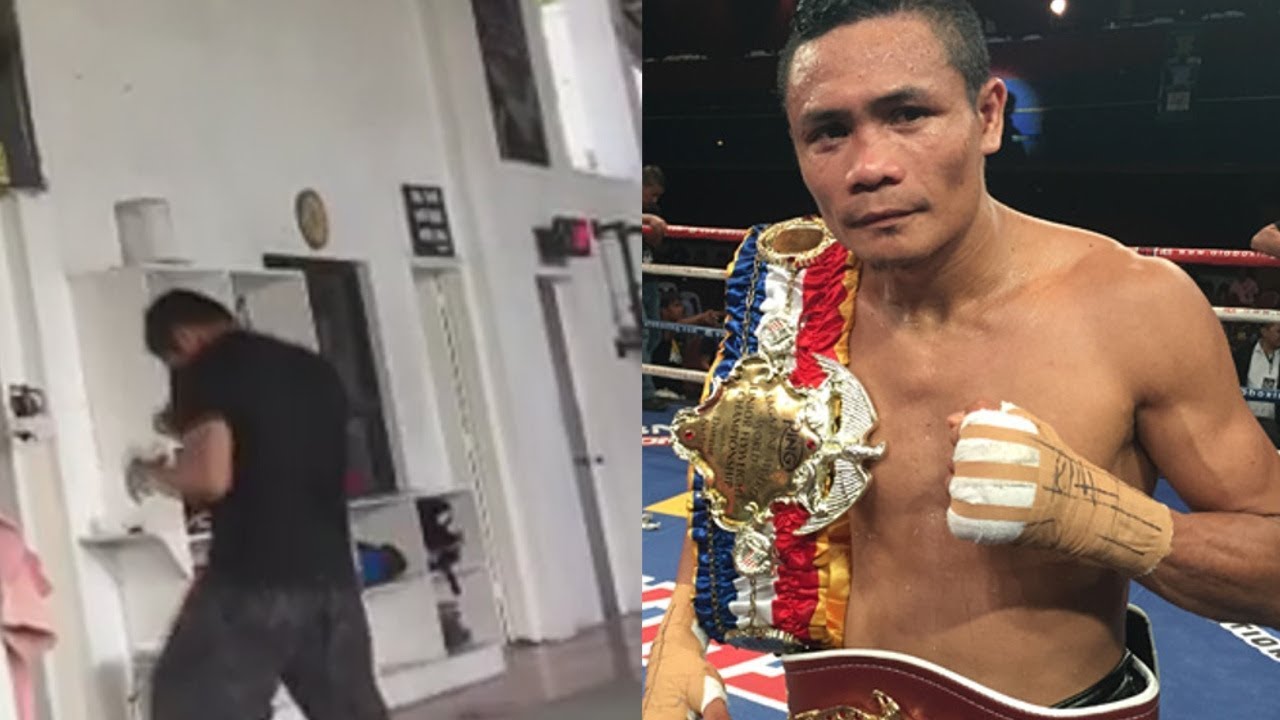 Donnie Nietes shadowboxing | Donnie Nietes vs Aston Palicte 8/18/18 | TWT