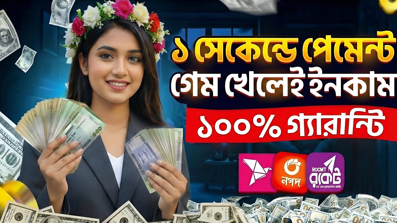 অনলাইনে টাকা ইনকাম করার সহজ উপায় ২০২৬। Free Income Site 2026। New Income Site 2026।Online Income bd