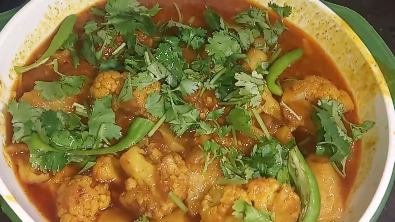 फूलगोभी की खट्टा सब्जी घर में बनाए(with tips)cauliflower ka khatta