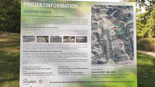 Kur Park Baden bei Wien Herbst Ausflug Doblhoffpark