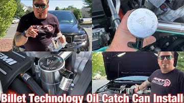 Billet Technology Oil Catch Can for the Trackhawk. Unboxing & Installation, 2 days, 1 Video!!!