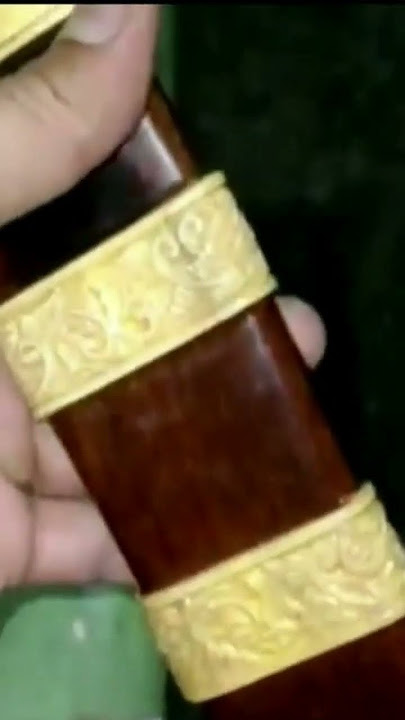 Parang pacat gantung || kumpang full ukir