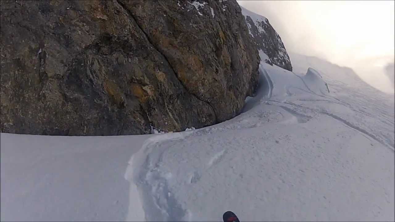 GoPro Hero 2 - Ski Hors Piste La Clusaz - Combe de Bellachat