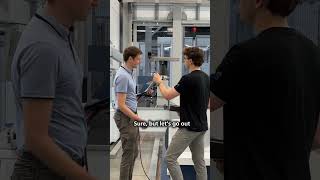 This robot doesn’t fold laundry - it folds metal! #shorts