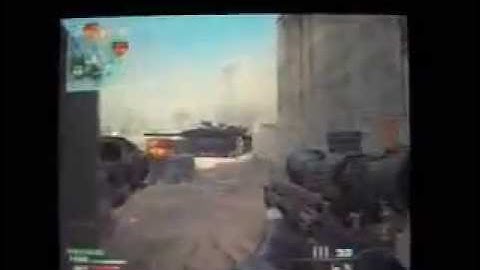 MW3 Throwing knife across map + quick scoping