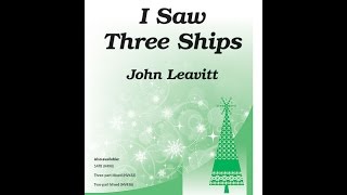 I Saw Three Ships (TBB) - John Leavitt