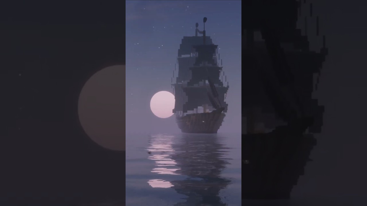 Those are some deep thoughts for a pirate  #cinematic #minecraft #minecraftshorts