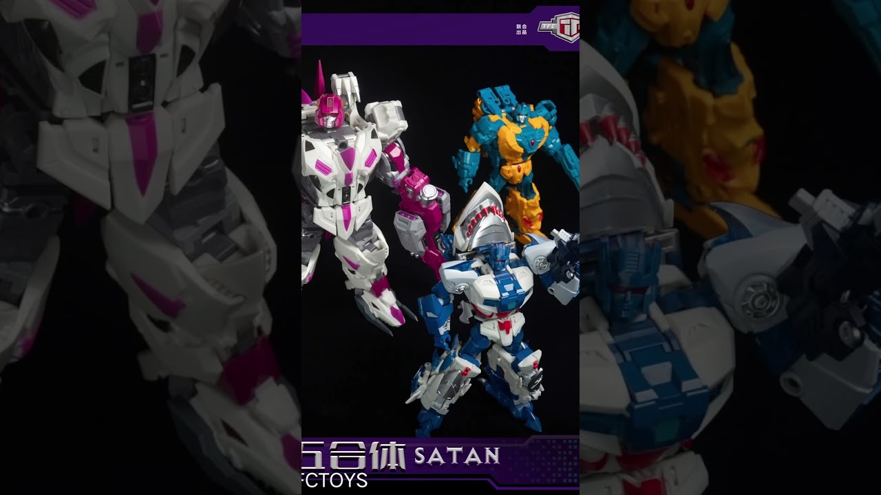 TFC TOYS Satan Combiner their version of Terrorcons, Abominus.