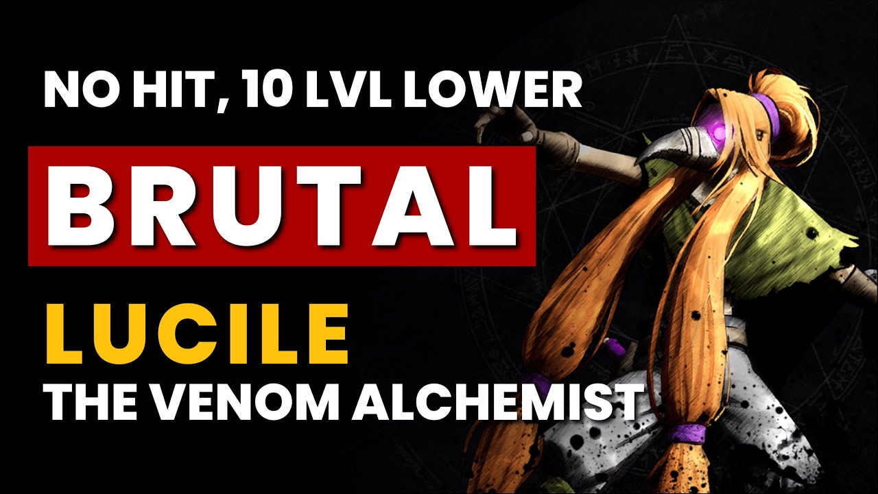 V Rising - BRUTAL Lucile the Venom Alchemist | No Hit, 10 Levels Lower, Frail | 1.1 Boss Kill