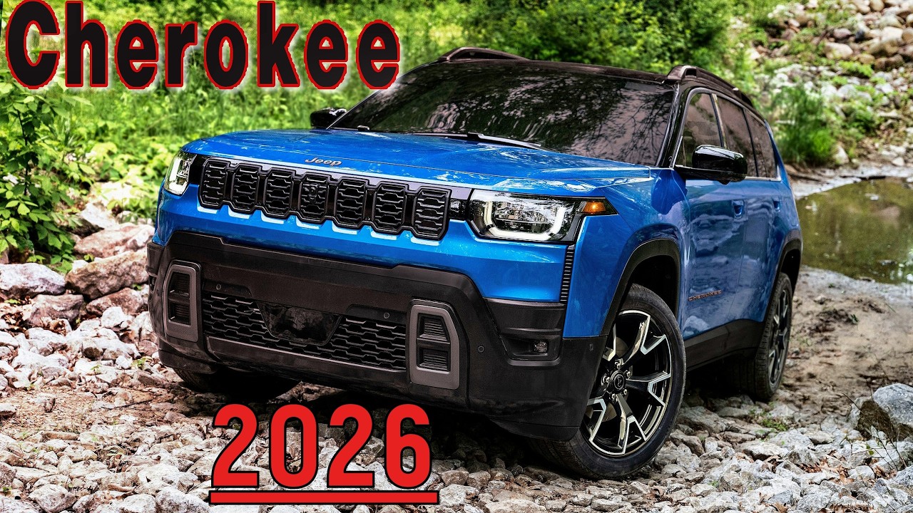 Новый Jeep Cherokee 2026: Больше, мощнее и дешевле, чем думали!