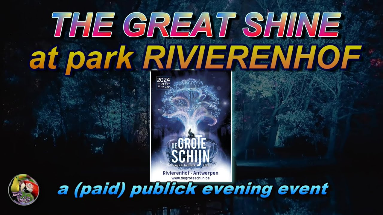 THE GREAT SHINE - de Grote Schijn - Rivierenhof - Antwerp, Belgium - October 31, 2024